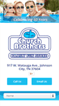 Mobile Screenshot of churchbrothersfamilyfunstore.com